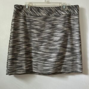 LOFT Woven Textured Skirt